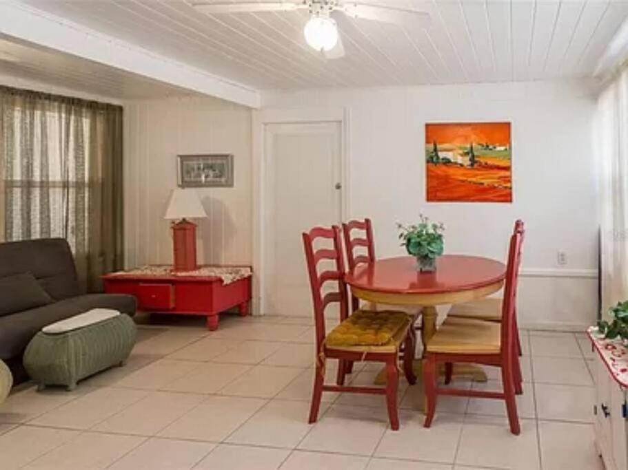 Lovely 1 Bedroom Unit Across From Lido Key Beach Sarasota Exteriör bild