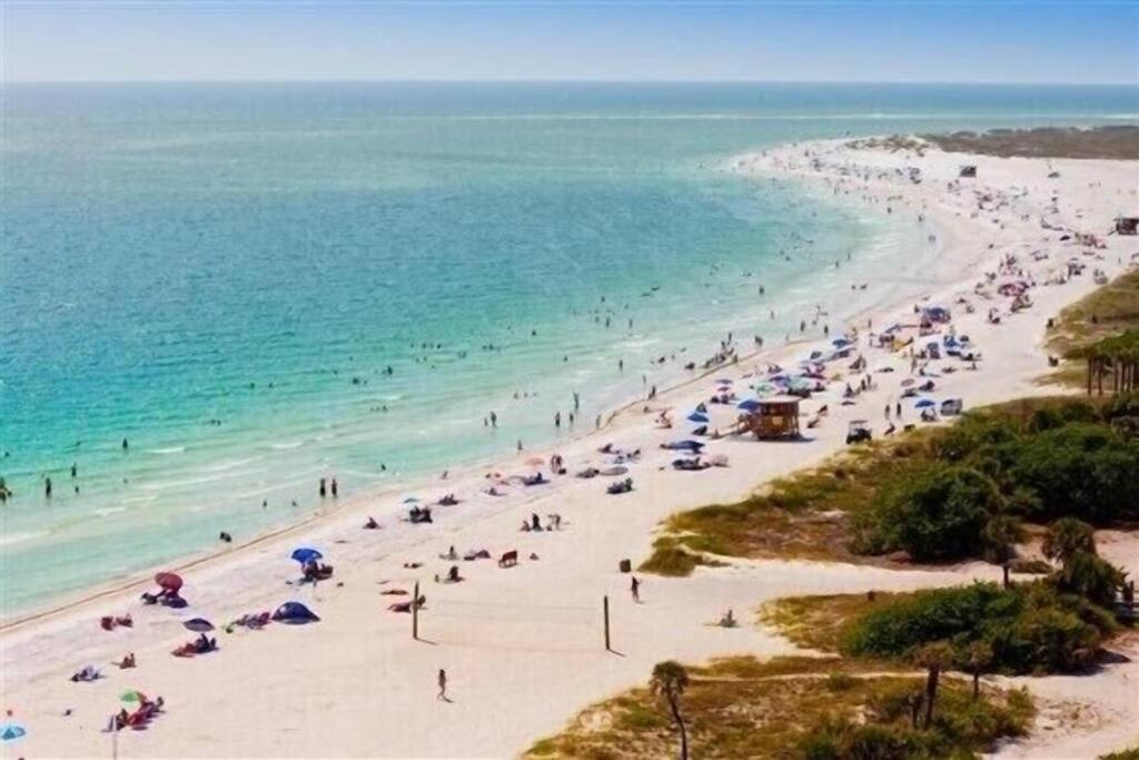 Lovely 1 Bedroom Unit Across From Lido Key Beach Sarasota Exteriör bild